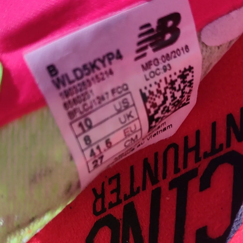 New Balance LD5000v4 Long Distance Women's Running Spikes Neon Yellow Pink Sz 10